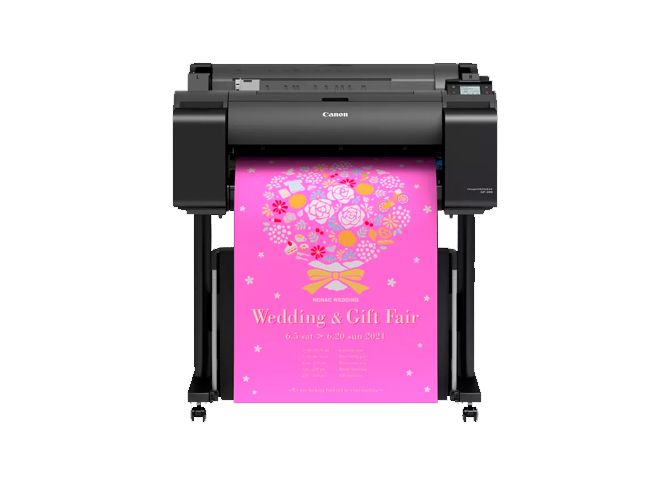 Plotter Canon imageprograf gp-200 para produccion y carteleria maxima  velocidad de impresion y calidad con colores fluor